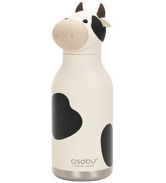 Дитяча термопляшка Корівка Asobu Bestie Cow (460 мл) SBV44 COW фото
